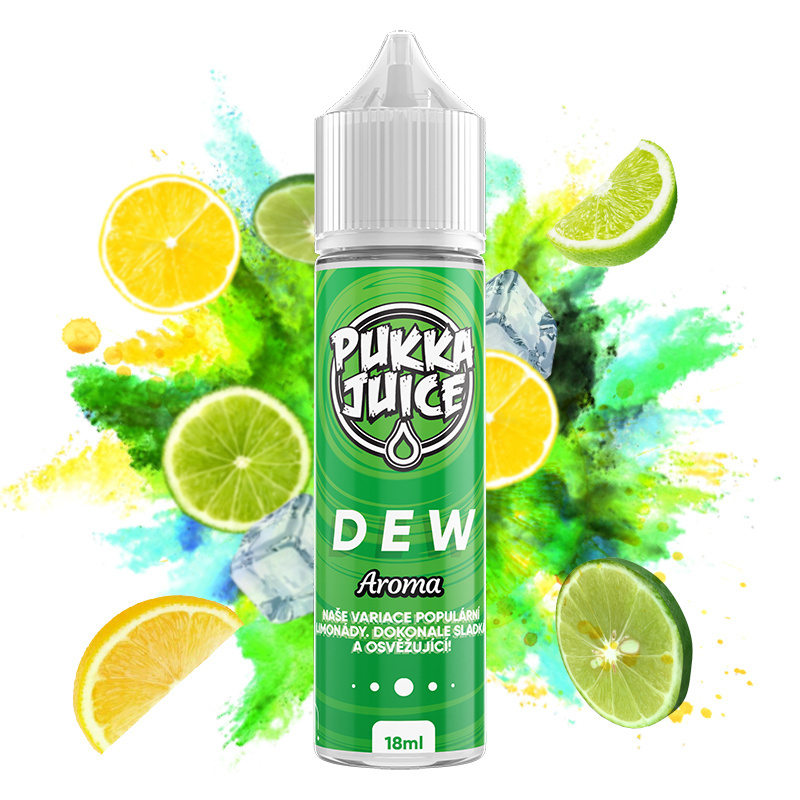 Příchuť Pukka Juice S&V: Dew (Citrusová limonáda) – 10ml