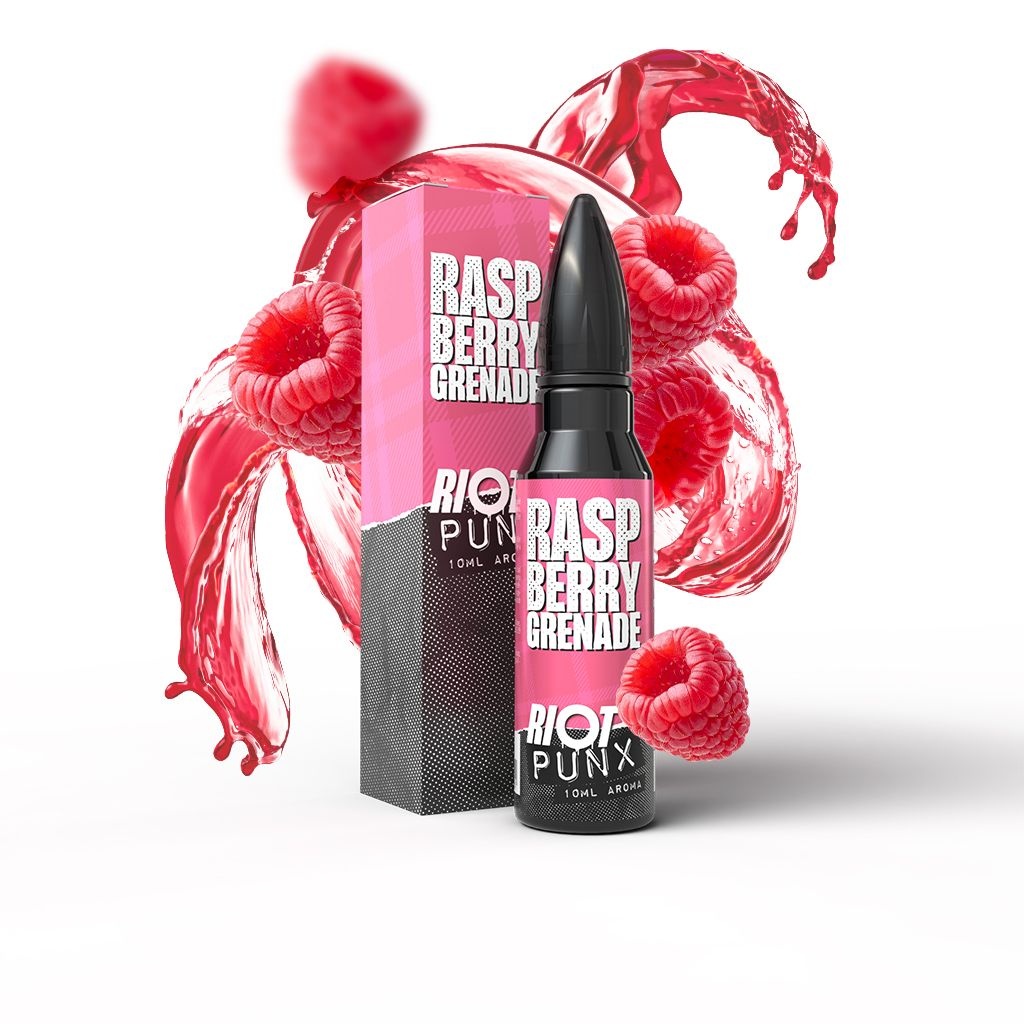 Příchuť Riot Squad PUNX S&V: Malinová limonáda – 10ml