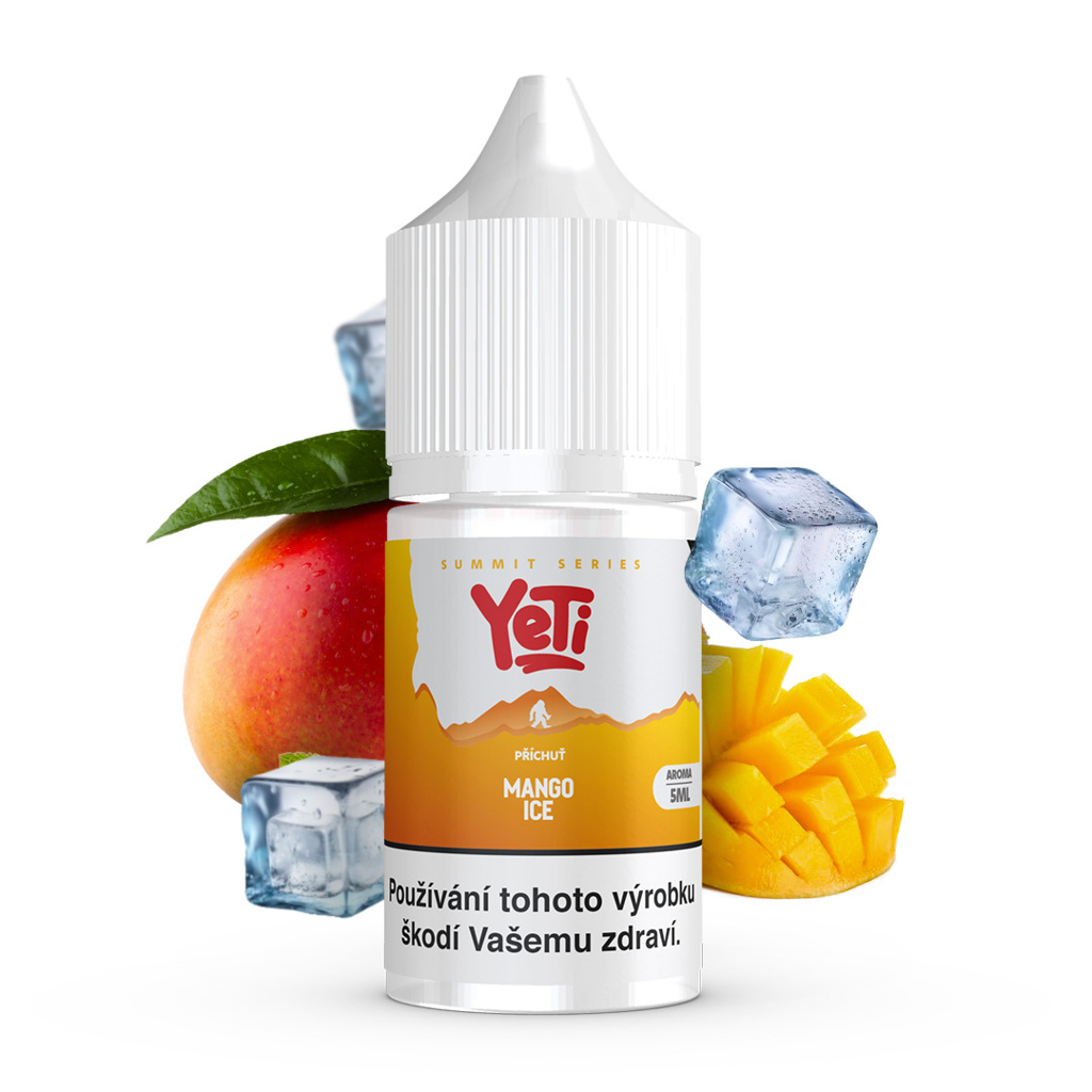 Příchuť Yeti Summit S&V: Mango Ice (Ledové mango) – 5,0ml