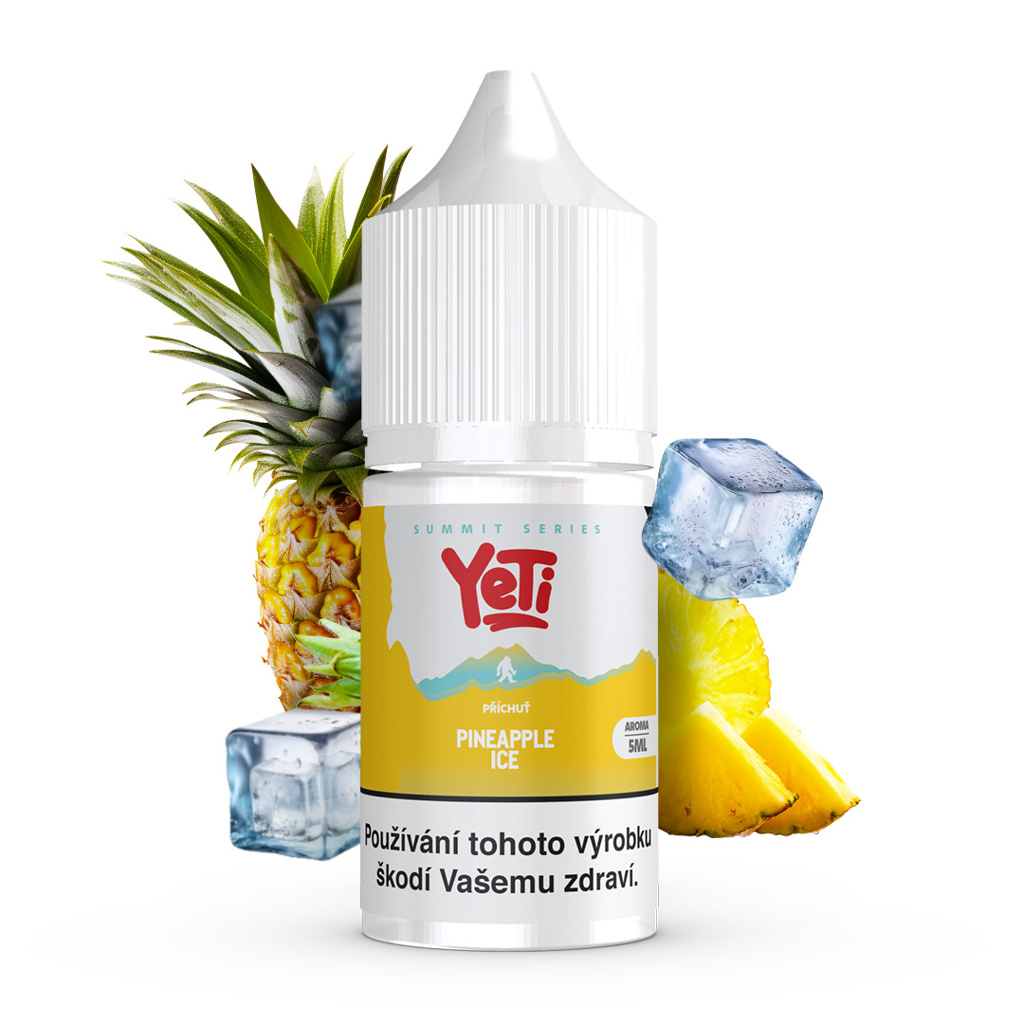 Příchuť Yeti Summit S&V: Pineapple Ice (Ledový ananas) – 5,0ml