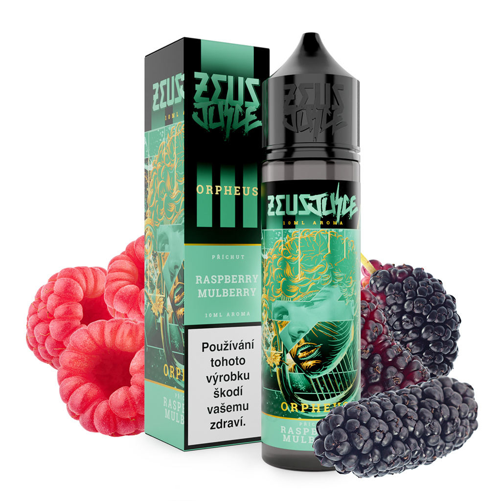 Příchuť Zeus Juice S&V: Orpheus (Malina a moruše) – 10ml