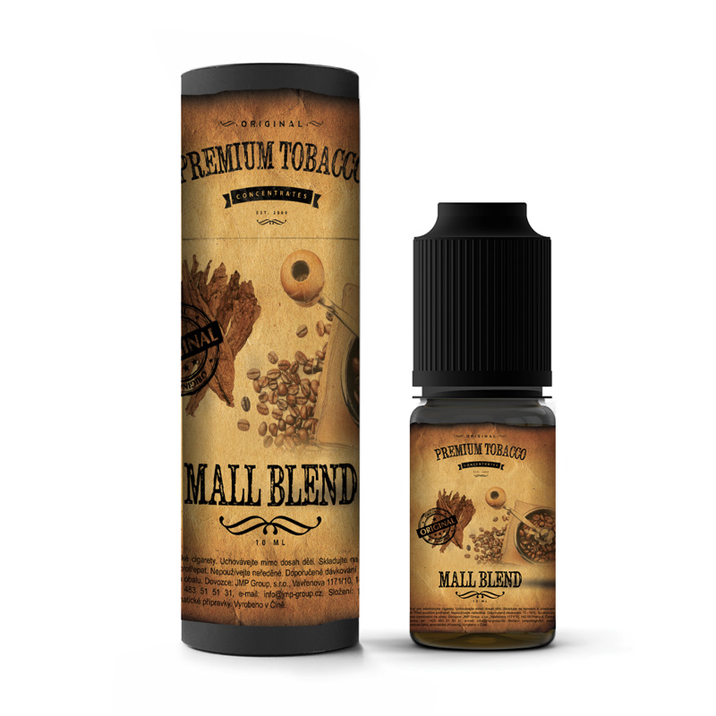 Příchuť Premium Tobacco: Mall Blend – 10ml