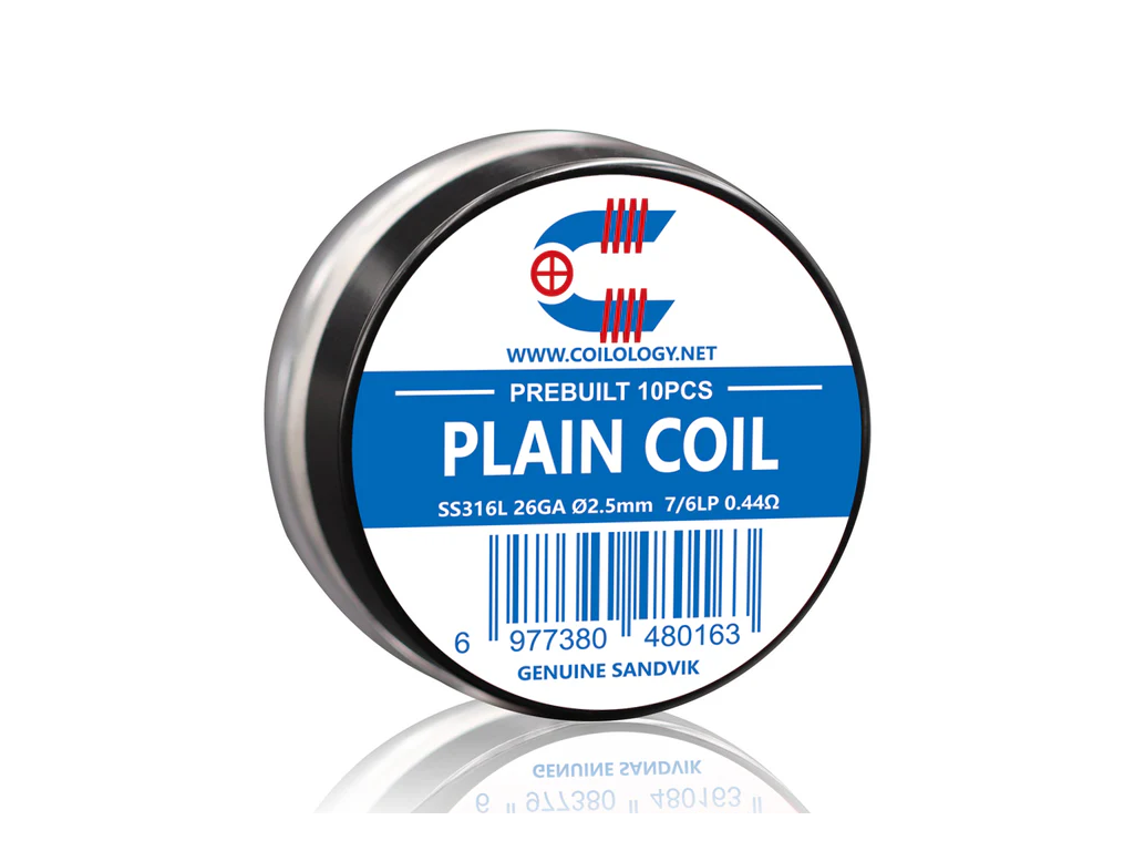 Coilology Plain Coil SS316L 26GA - 0,44ohm/10ks