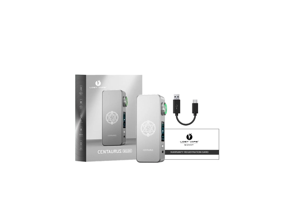Lost Vape Centaurus M100 100W MOD – Tyrkysová (Icy Mint)