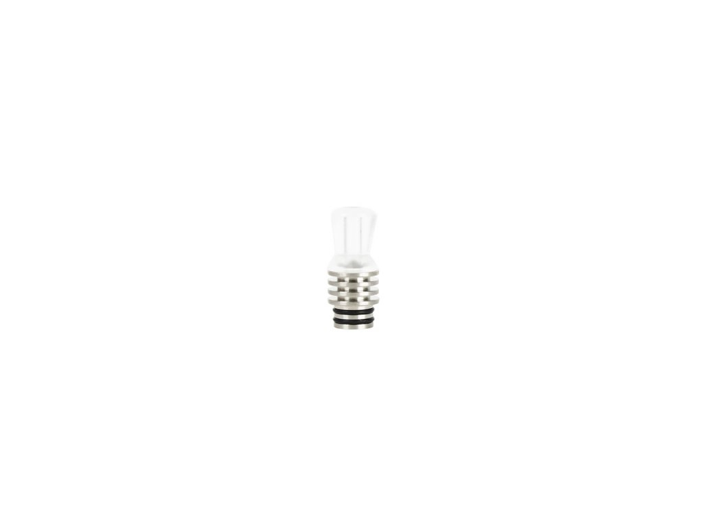 ReeWape ultemový drip tip 510 Straight Concave RS338 – Černá