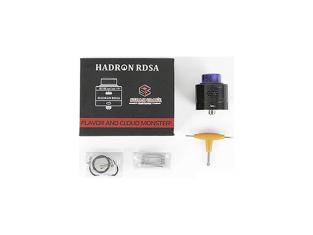 Steamcrave Hadron RDSA – Stříbrná