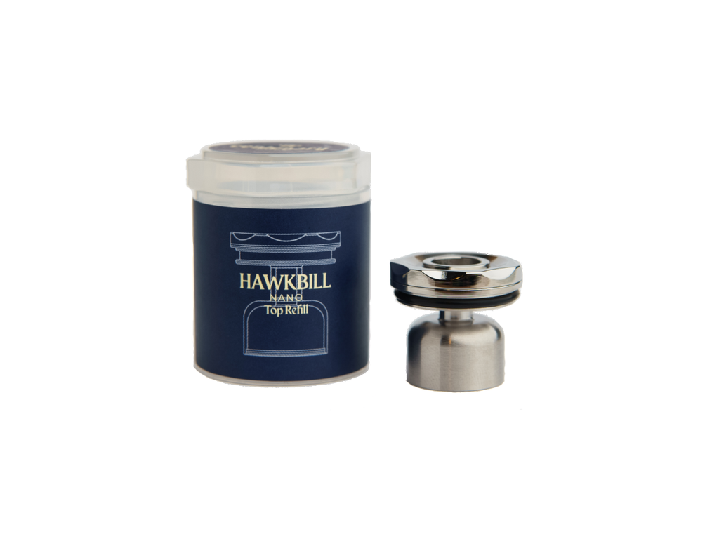 Vyměnitelný komín Hawkbill Nano Top Refill pro Centenary Mods Diplomat MTL RTA