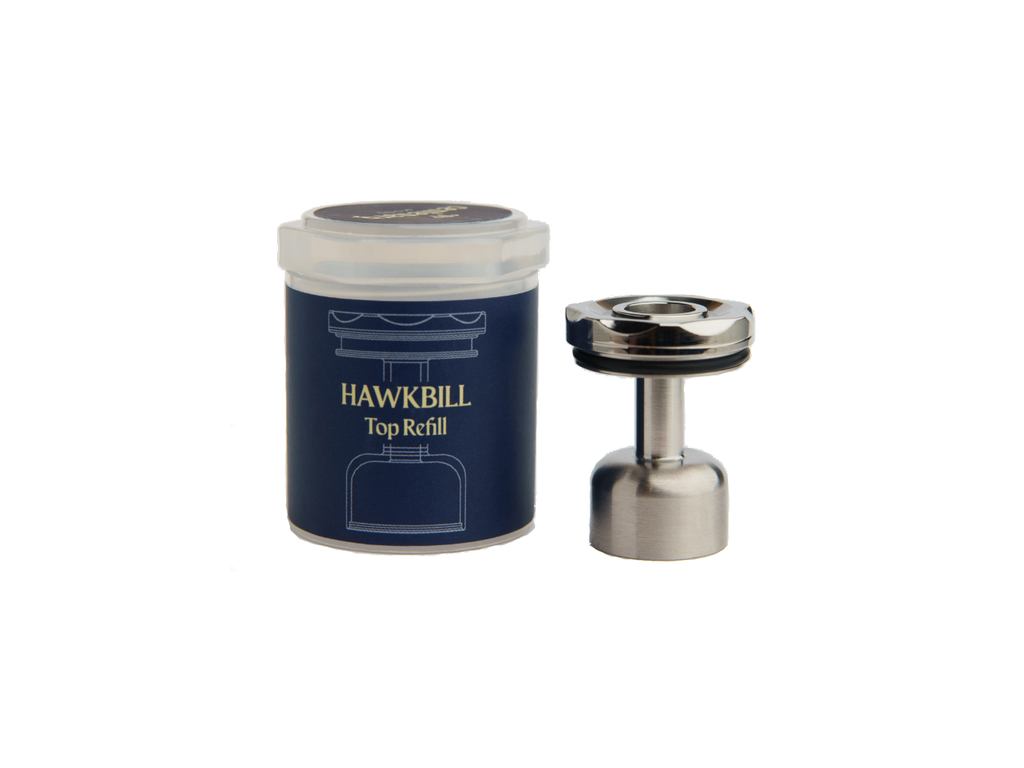Vyměnitelný komín Hawkbill Top Refill pro Centenary Mods Diplomat MTL RTA