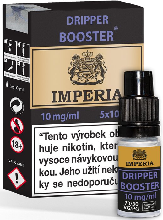 Booster IMPERIA Dripper PG30-VG70 5x10 ml-10 mg