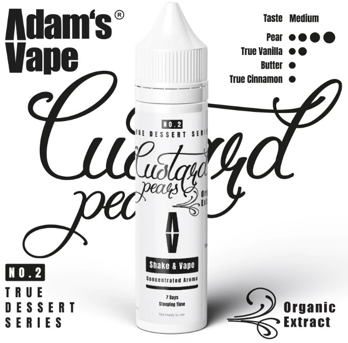 Příchuť Adam´s Vape Shake and Vape 10 ml Custard Pears