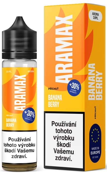 Příchuť Aramax S&V Banana Berry 10 ml