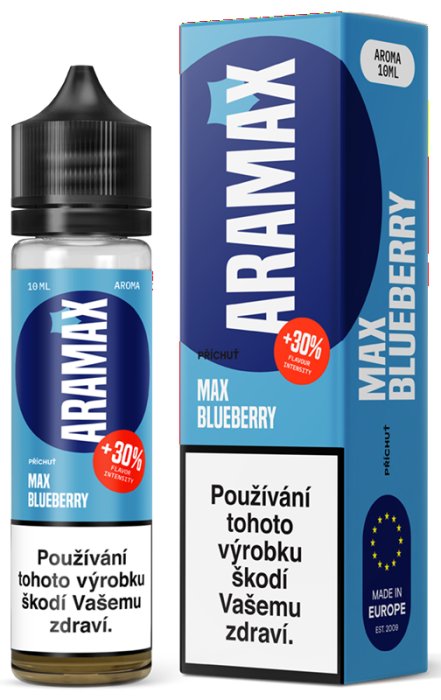 Příchuť Aramax S&V Max Blueberry 10 ml