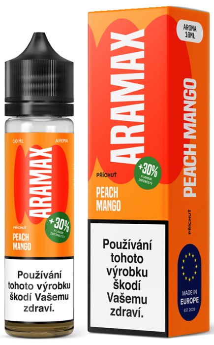 Příchuť Aramax S&V Peach Mango 10 ml