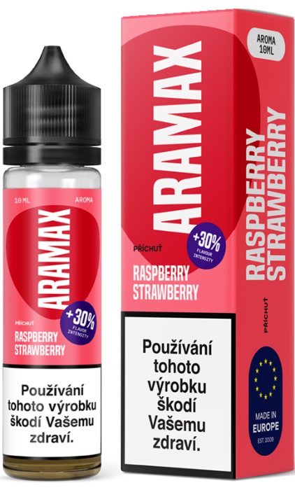 Příchuť Aramax S&V Raspberry Stawberry 10 ml