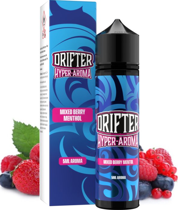 Příchuť Drifter Hyper S&V 5 ml Mixed Berry Menthol