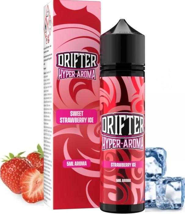 Příchuť Drifter Hyper S&V 5 ml Sweet Strawberry Ice