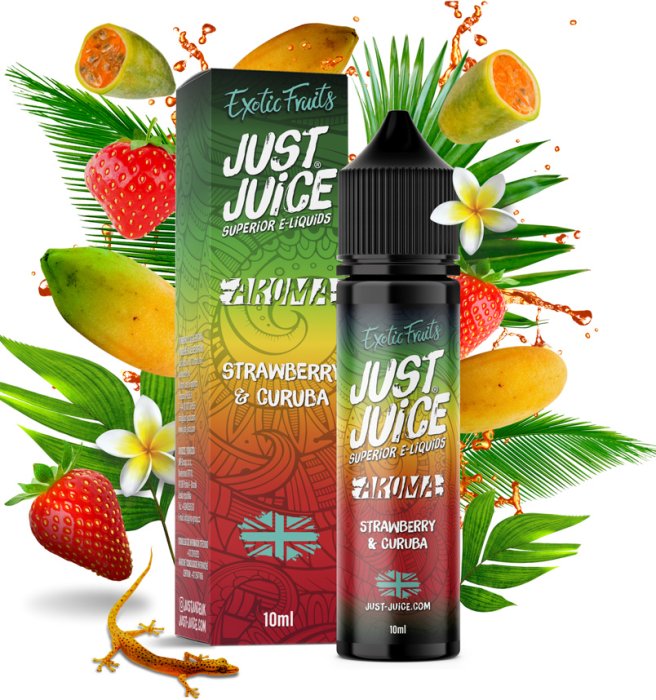 Příchuť Just Juice S&V 10 ml Strawberry & Curuba