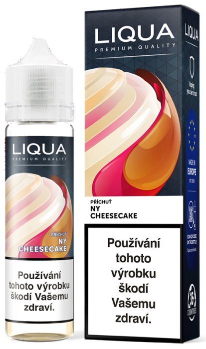 Příchuť Liqua Mix&Go 10 ml NY Cheesecake
