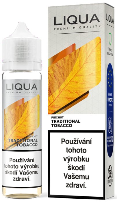 Příchuť Liqua Mix&Go 10 ml Traditional Tobacco