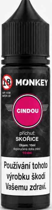 Příchuť MONKEY liquid Shake and Vape Cindou 10 ml