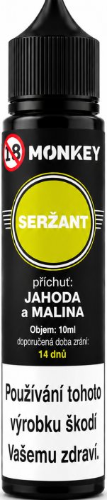 Příchuť MONKEY liquid Shake and Vape Seržant 10 ml