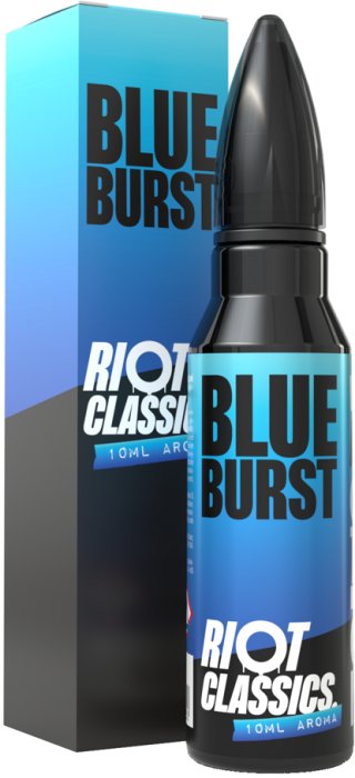Příchuť Riot Squad S&V 10 ml Blue Burst (Modrá ledová tříšť)