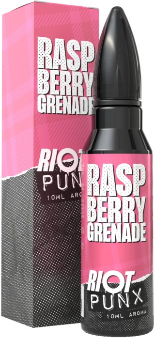 Příchuť Riot Squad PUNX S&V 10 ml Raspberry Grenade (Malinová limonáda)