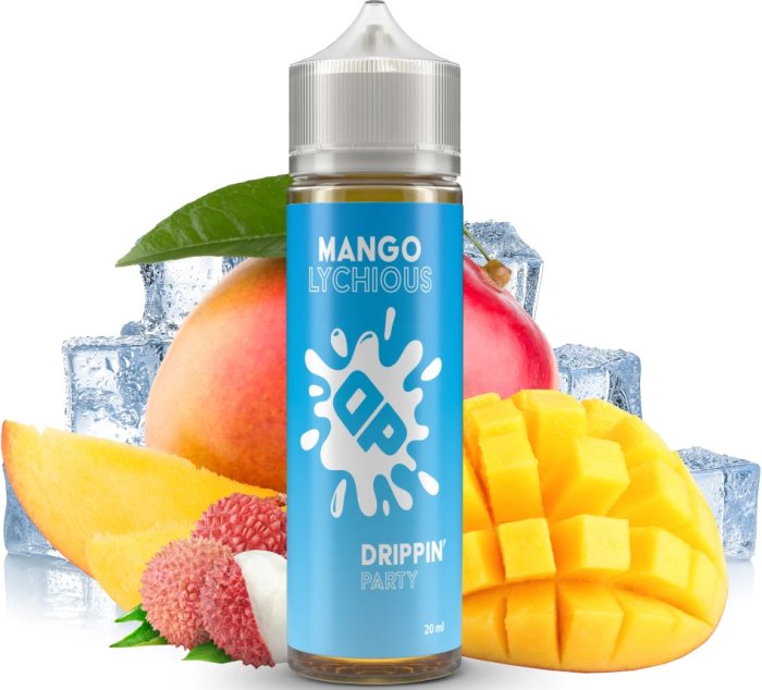 Příchuť Drippin Party S&V 10 ml Mango Lychious (Chladivé mango a liči)