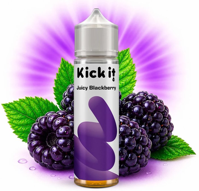 Příchuť KickIt S&V 10 ml Juicy Blackberry