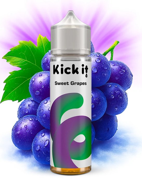 Příchuť KickIt S&V 10 ml Sweet Grapes