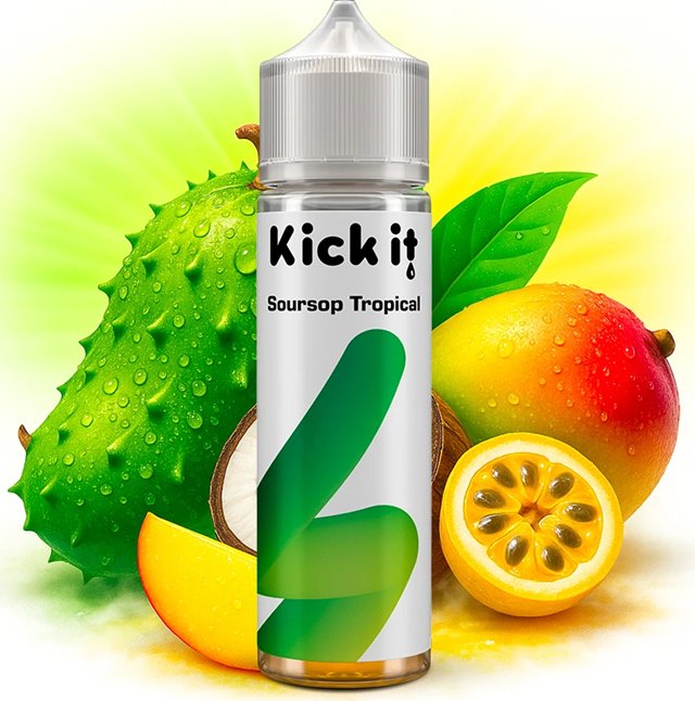 Příchuť KickIt S&V 10 ml Soursop Tropical