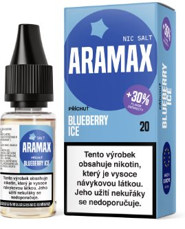 Liquid Aramax SALT Blueberry Ice 10 ml - 20 mg