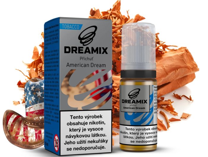 Liquid Dreamix - Americký tabák (American Dream) 10 ml - 3 mg