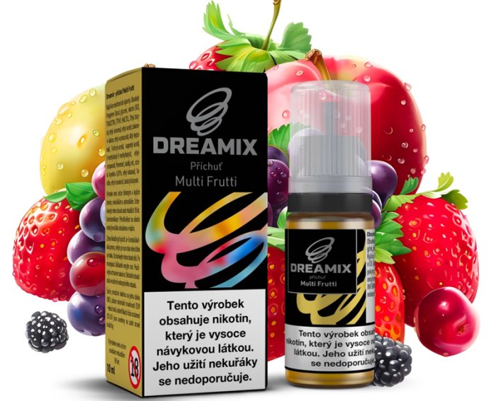 Liquid Dreamix - Ovocný mix (Multi Frutti) 10 ml - 18 mg