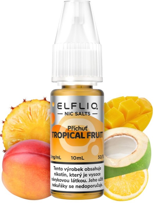Liquid ELFLIQ Nic SALT Tropical Fruit 10 ml - 20 mg