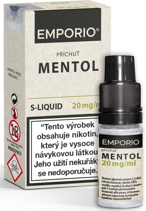Liquid EMPORIO SALT Mentol 10 ml - 20 mg