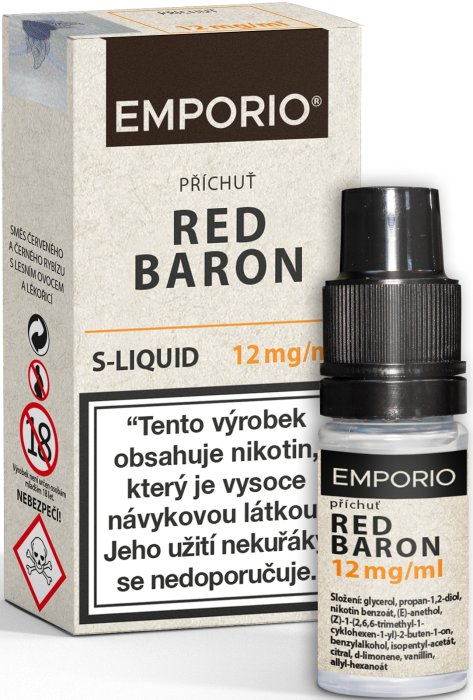 Liquid EMPORIO SALT Red Baron 10 ml - 12 mg