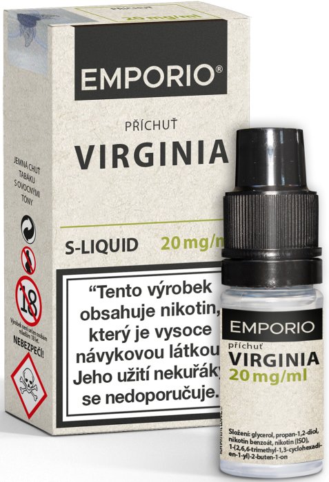 Liquid EMPORIO SALT Virginia 10 ml - 20 mg