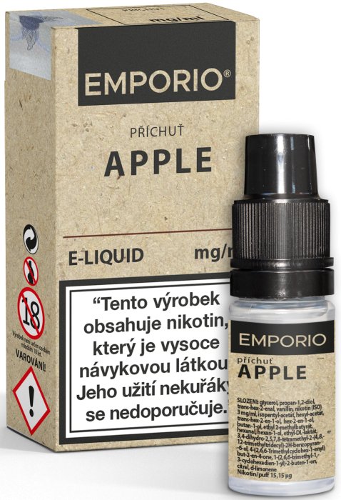 Liquid EMPORIO Apple 10 ml - 12 mg (Jablko)