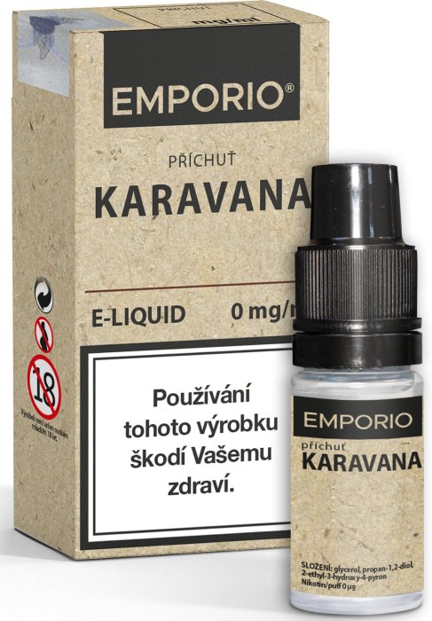 Liquid EMPORIO Karavana 10 ml - 0 mg