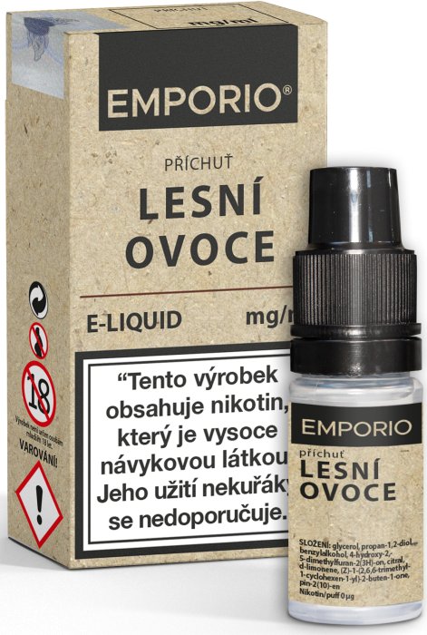 Liquid EMPORIO Lesní Ovoce 10 ml - 9 mg