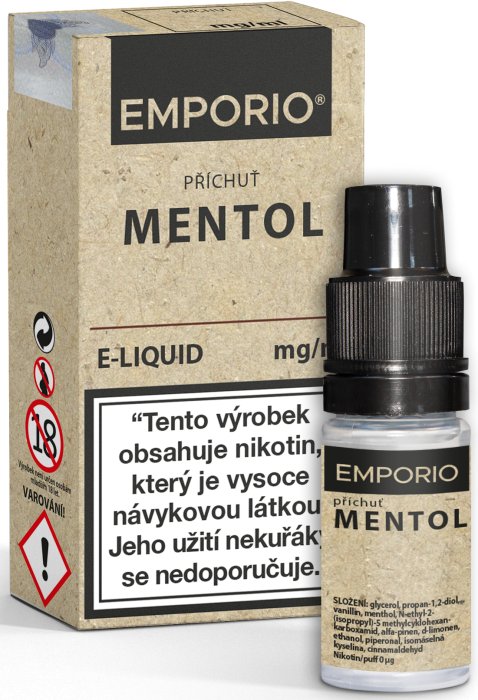 Liquid EMPORIO Mentol 10 ml - 6 mg