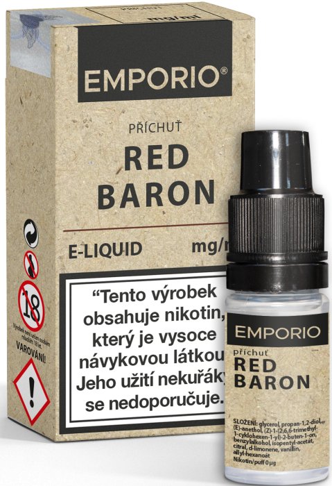 Liquid EMPORIO Red Baron 10 ml - 18 mg
