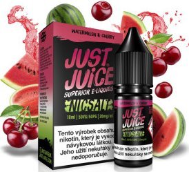 Liquid Just Juice SALT Watermelon & Cherry 10 ml - 20 mg