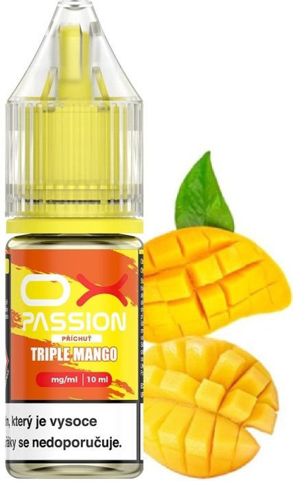 Liquid OXVA OX PASSION Salts Triple Mango 10 ml - 10 mg