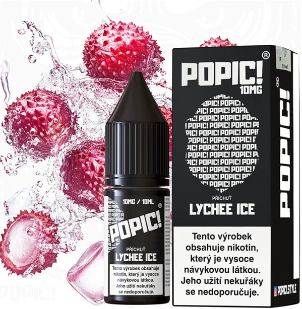 Liquid POPIC! Salt Lychee Ice 10 ml-10 mg