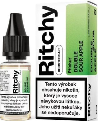 Liquid Ritchy SALT Double Sour Apple 10 ml - 10 mg