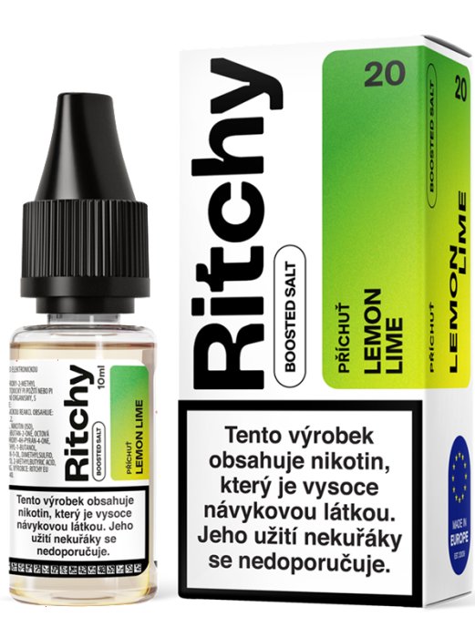 Liquid Ritchy SALT Lemon Lime 10 ml - 10 mg