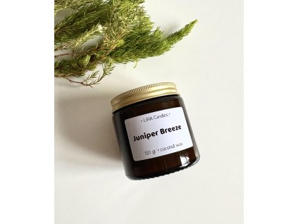 Vonná sviečka * Borievkový vánok