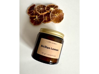 Vonná sviečka * Sicílsky citrón